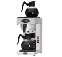 Μηχανή Καφέ Φίλτρου Με Εστίες Θέρμανσης Coffee Queen M-2