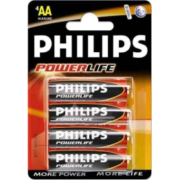 Αλκαλικές Μπαταρίες Philips Powerlife